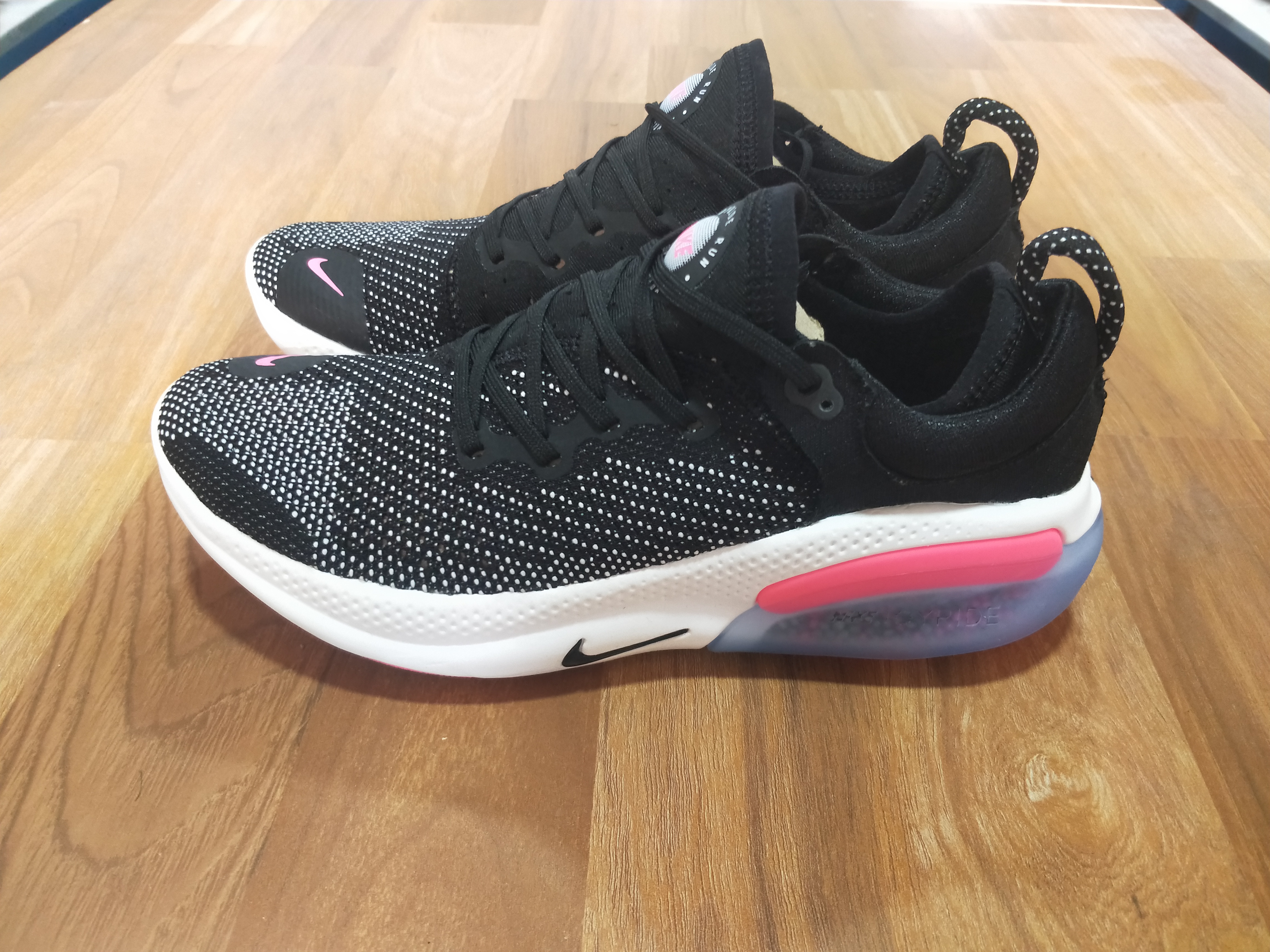 2020 Nike Joyride Run FK Black White Pink For Men